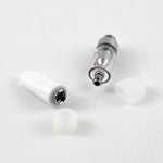 1ACTNv-Ceramic Tip and Center Vape Glass Cartridge Refillable CBD and THC oil- MQO 1000 - MSN Packaging LLC